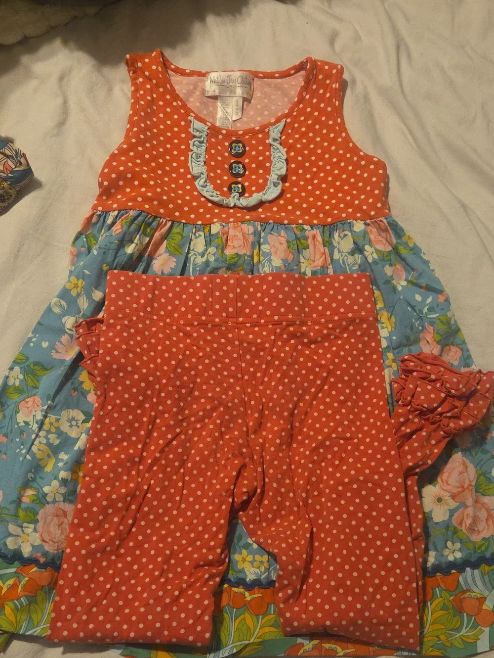 Vintage Mathilda Jane Classic Dress And Matching Bennys